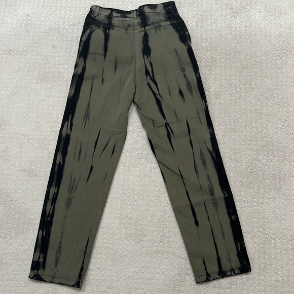 Green and Black Tie Dye Pant - Picture 5 of 9